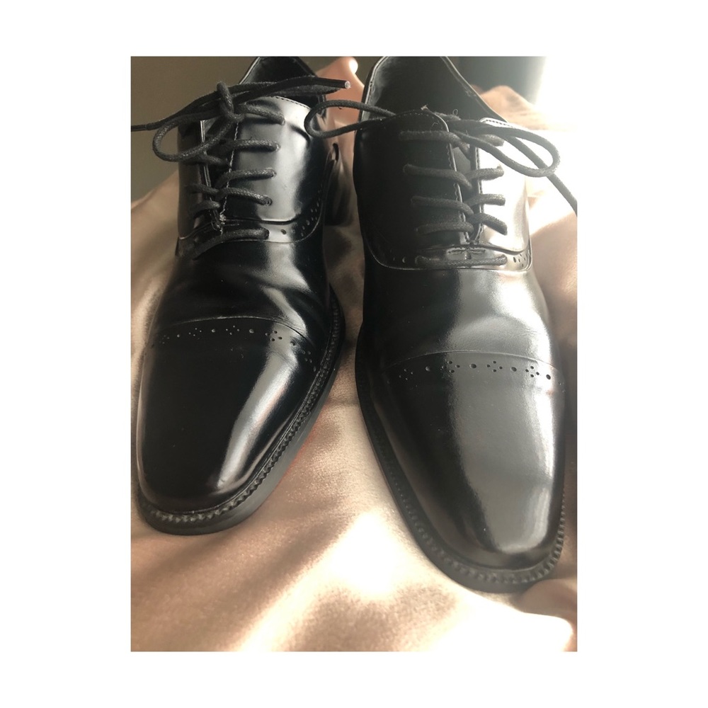 Stacy Adams Bancroft leather cap toe oxford